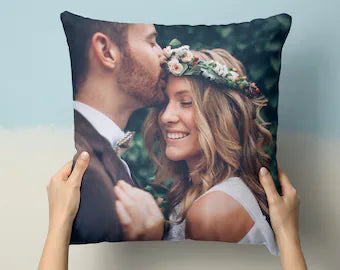 16x16 Custom Design Pillow, Front and Back